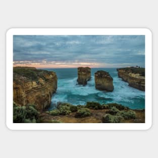 The Island Archway in the Loch Ard Gorge region, Port Campbell National Park, Victoria, Australia. Sticker